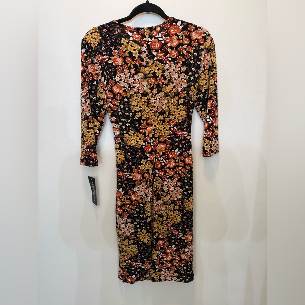 NWT Perceptions New York Floral Wrap Dress - Size S - Picture 6 of 11